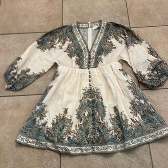 Zimmermann Brighton Paisley Mini dress - Picture 3 of 10